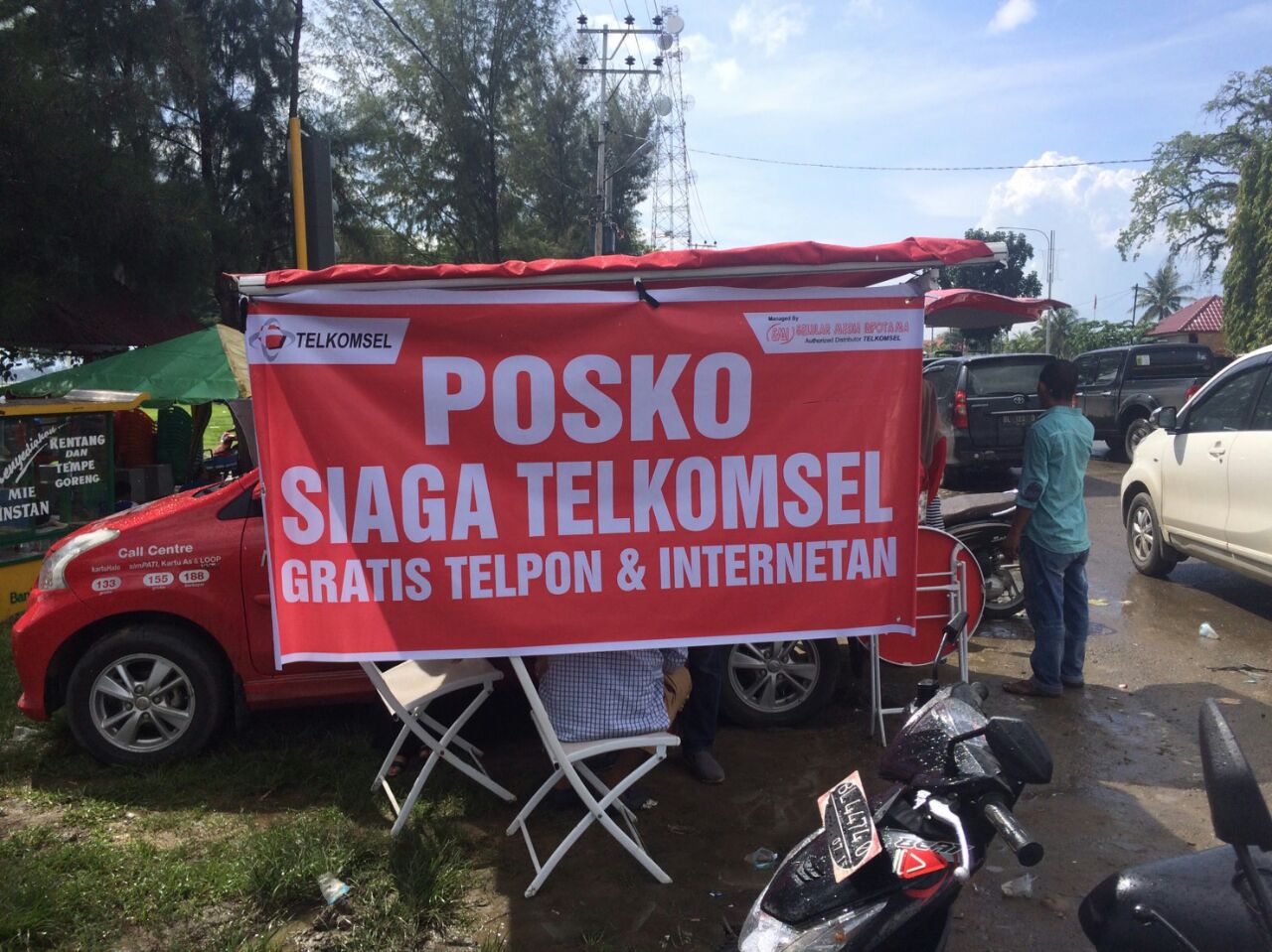 Kerahkan 43 Mobil Genset, Telkomsel Pastikan Jaringan di Pidie Aceh Lancar