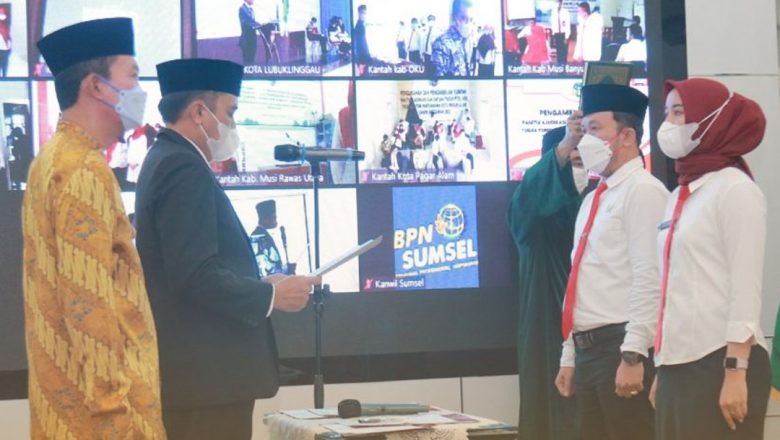 Tak Dapat 2021, Warga Bisa Urus PTSL di BPN Palembang Tahun Ini